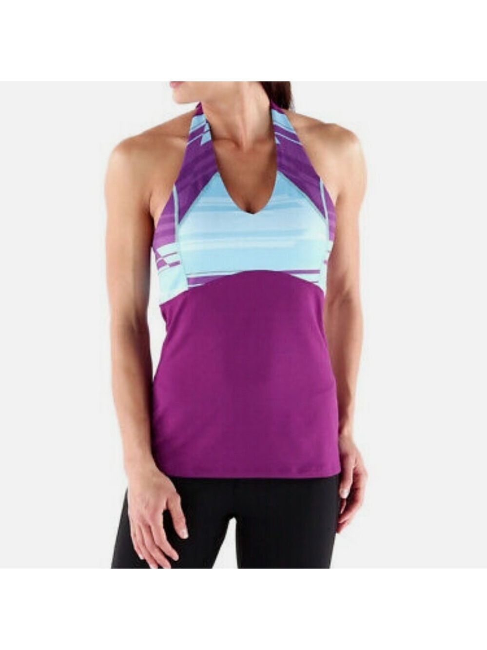 Mountain Hardwear Butter Halter Tank Top Tee Womens
